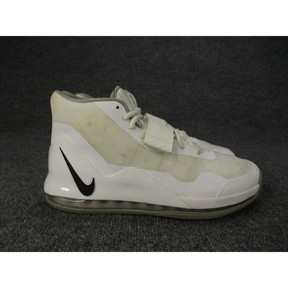 Nike Air Force Max '19 TB Shoes Mens Size 12 White Basketball Sneaker AR4095-100